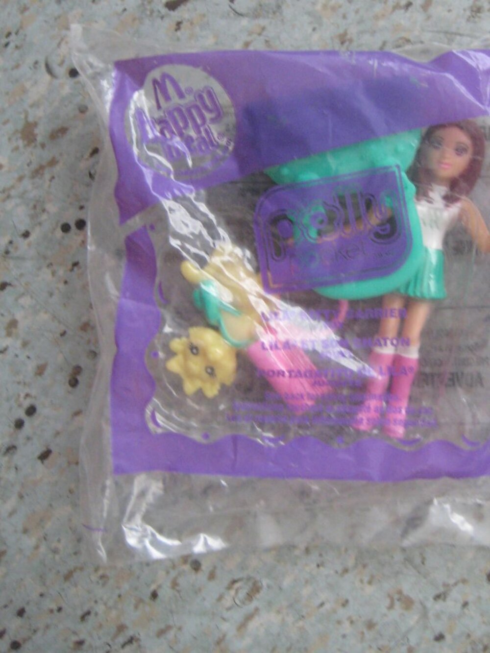Mcdonald Polly Pocket Lila Kitty Carrier #3 2008